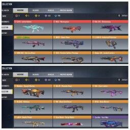 ⭕ 3 Mythic Guns (Kilo141|M13|CX-9)  ⭕ |14 Legend Guns  | 410 Epic Guns  |228 Skins  |Dance : 83 |Diamond gun : 6 |Instant Delivery |UID on description  |#2731 0